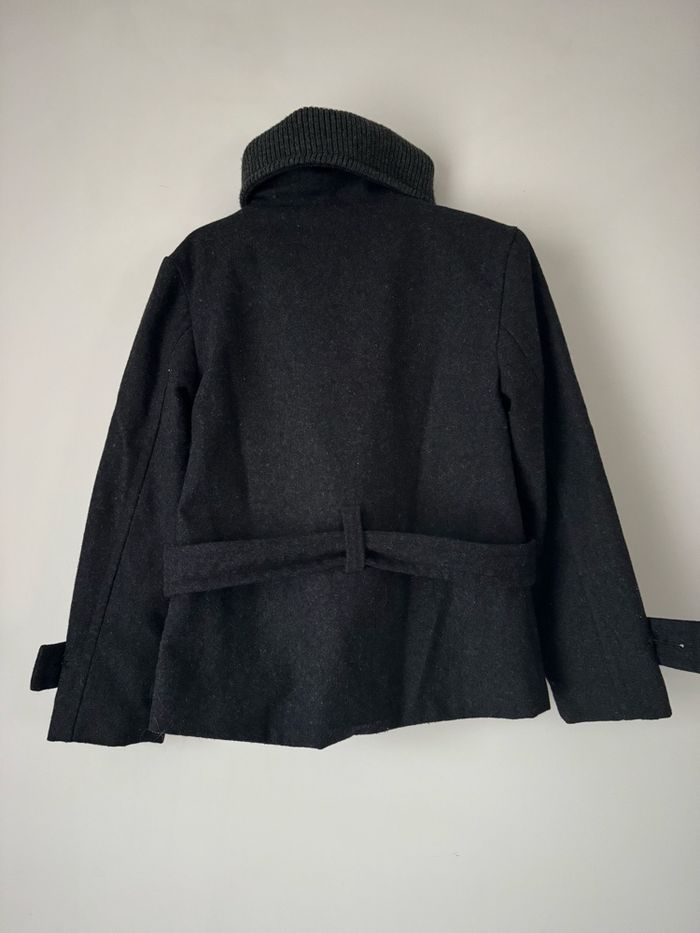 🧥 trench court - gris foncé - fille - 8 ans -vinyl fraise - bon état - photo numéro 9