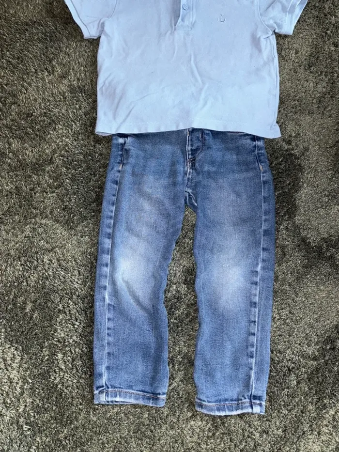 Ensemble polo / jeans - photo numéro 3