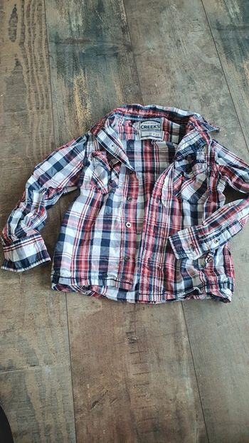 Chemise creeks 4 ans en très bon état