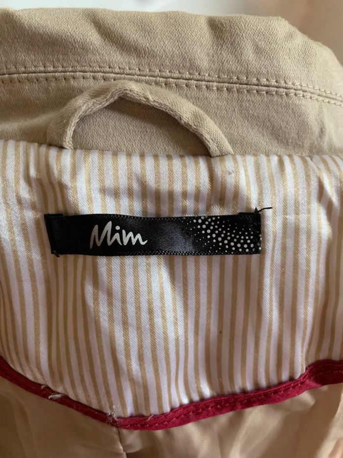 Blazer Mim taille 36 beige - photo numéro 3