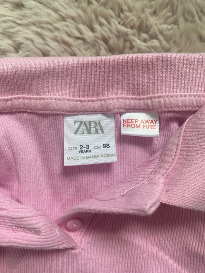 T-shirt polo 2-3 ans zara - photo numéro 3
