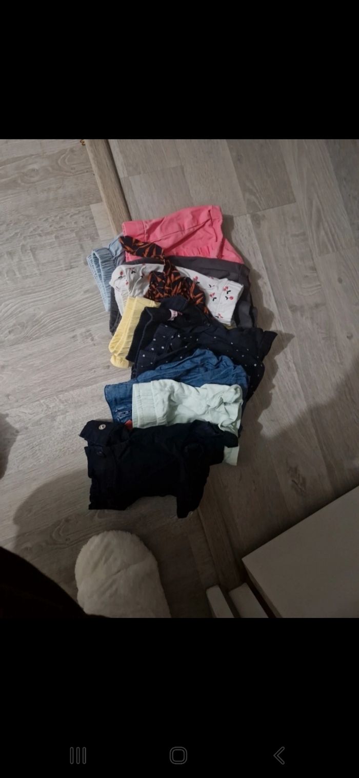 Lots de short fille 24mois
