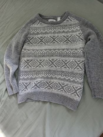 Pull gris 