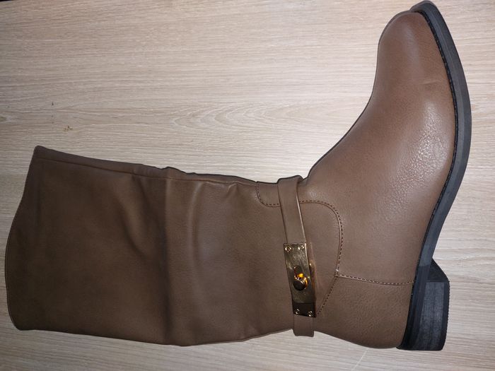 belles bottes marron 39
