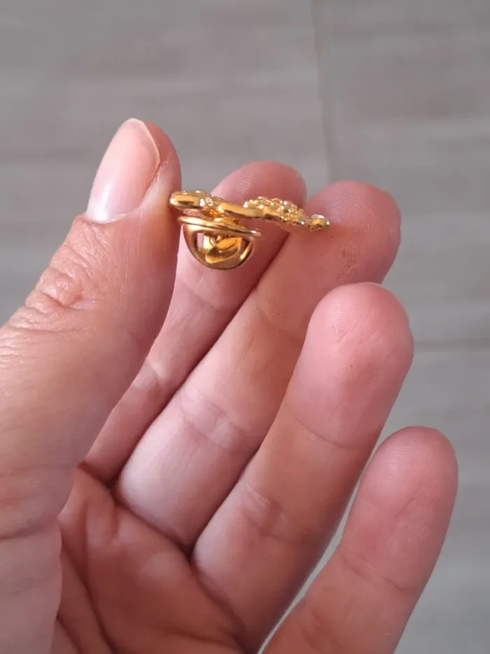 Broche vintage chien Swarovski - photo numéro 6