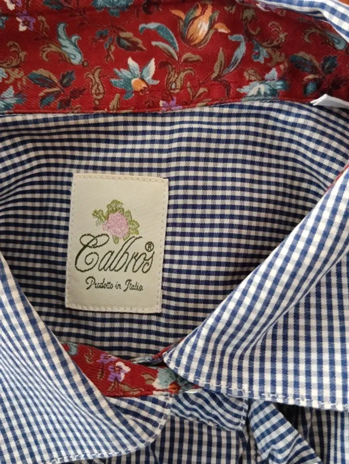 Chemise vintage vichy manches longues - photo numéro 13