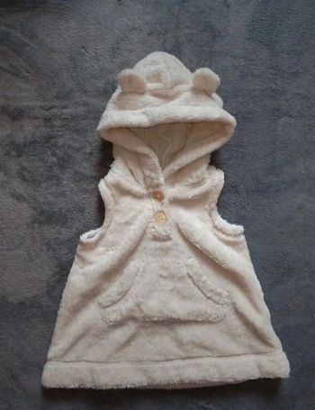 Sweat à capuche 0/3 mois