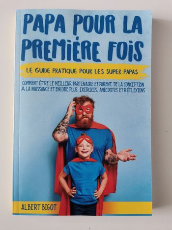Livre Papa pour la 1ère fois