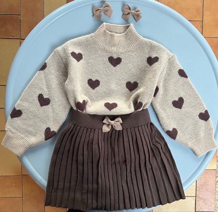 Ensemble chaud élégant 5/6ans