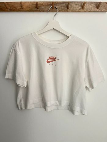 T-shirt court blanc Nike Air M