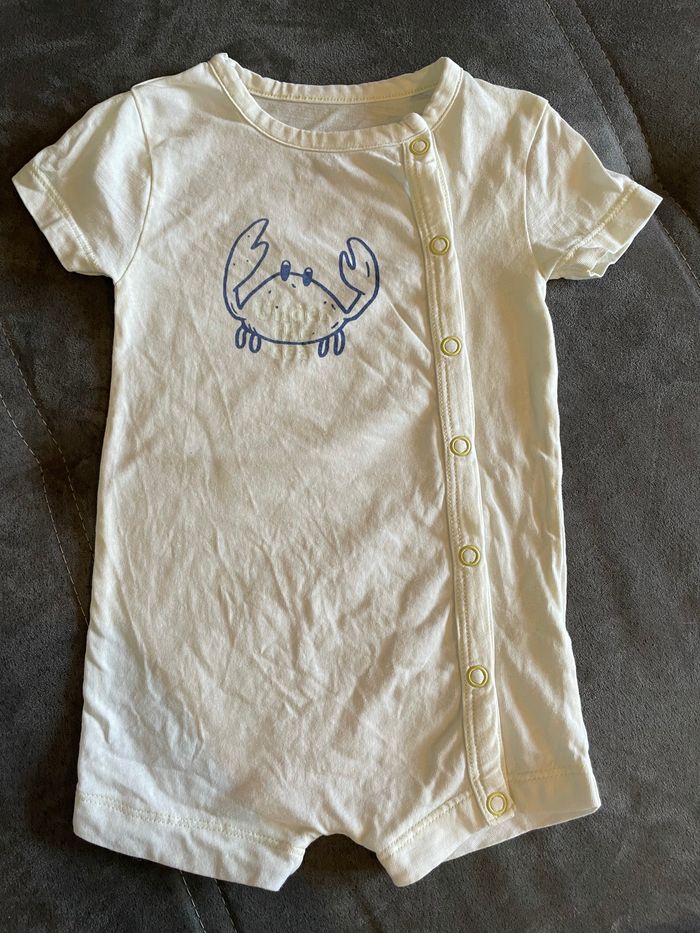 Combinette d’été bébé garçon 3 mois