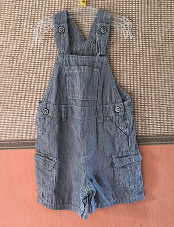 Salopette short