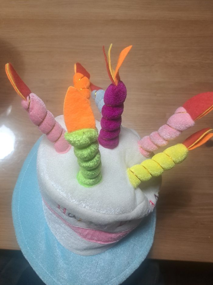 Chapeau anniversaire - photo numéro 3