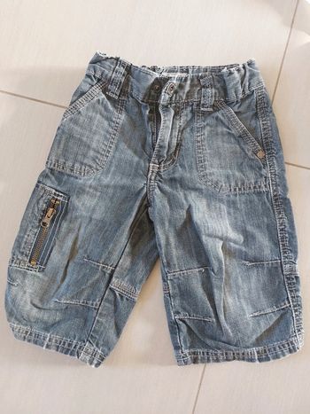 Bermuda en jean