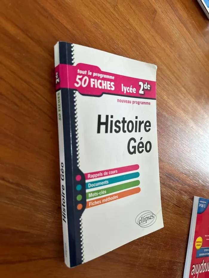 Livre tout le programme 50 fiches lycée seconde - photo numéro 2