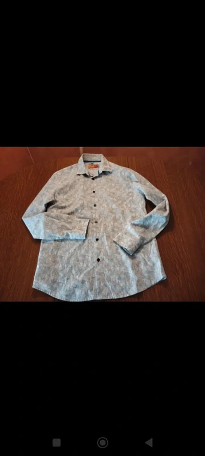 Chemise jules a motif