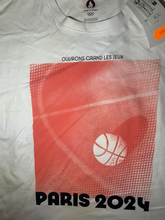 T-shirt jeux olympiques Paris 2024 - photo numéro 4