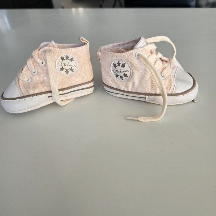 Chaussures souples - kitchoun  - 3/6 mois
