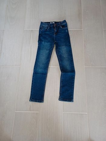 Jeans slim fille 10 ans