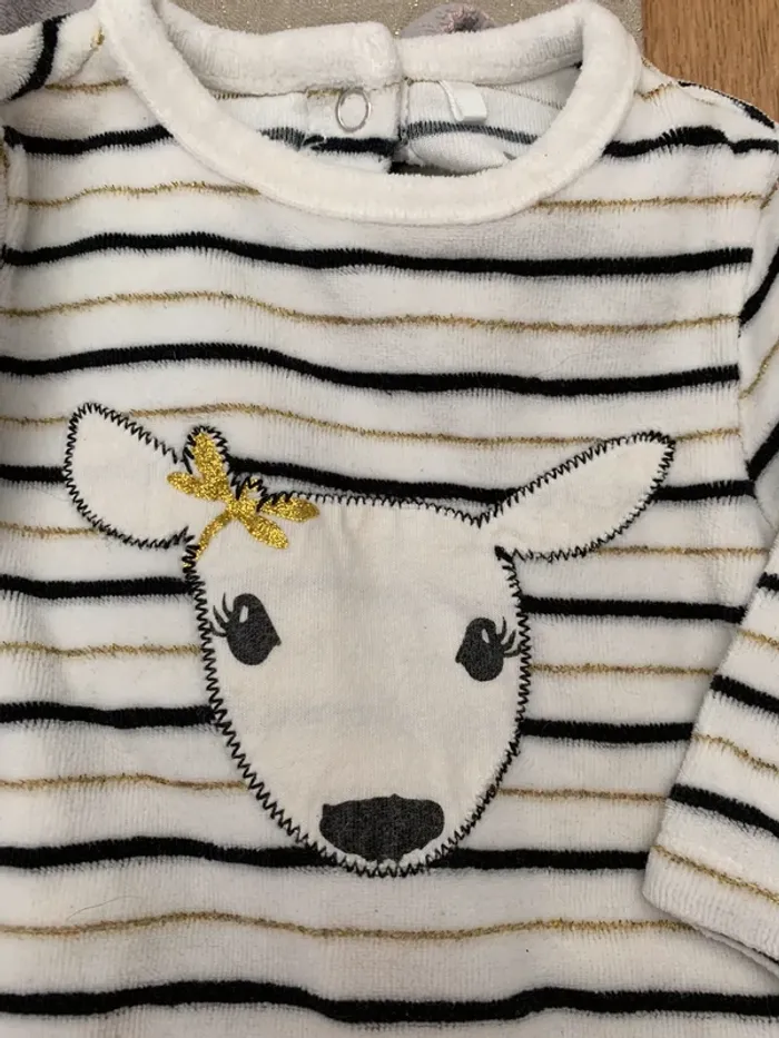 Lot 3 pyjamas 3 mois fille - photo numéro 3
