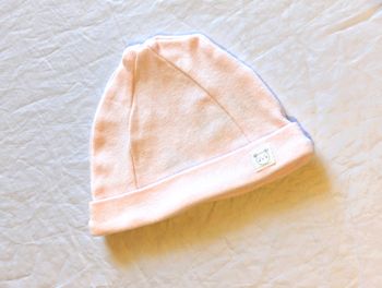 Bonnet Mes Petits Cailloux Rose Dessin Carré Tête Ourson Faune Accessoire Petits Enfants Bébés