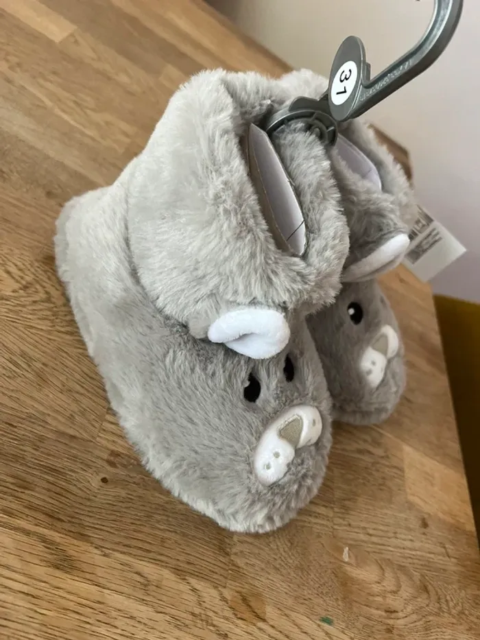 Chausson lapin - photo numéro 2