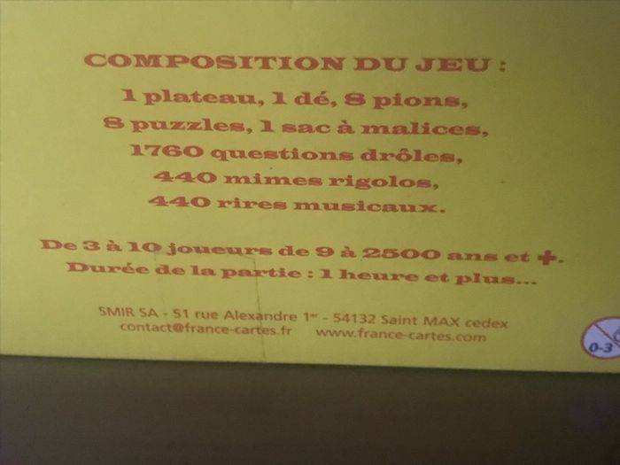 Jeu Hilarius Le Jeu du Rire Ducale 9 ans - photo numéro 9