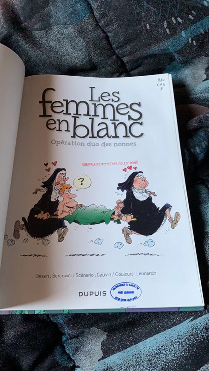 Les femmes en blanc 18 : opération duo de nonnes - photo numéro 5