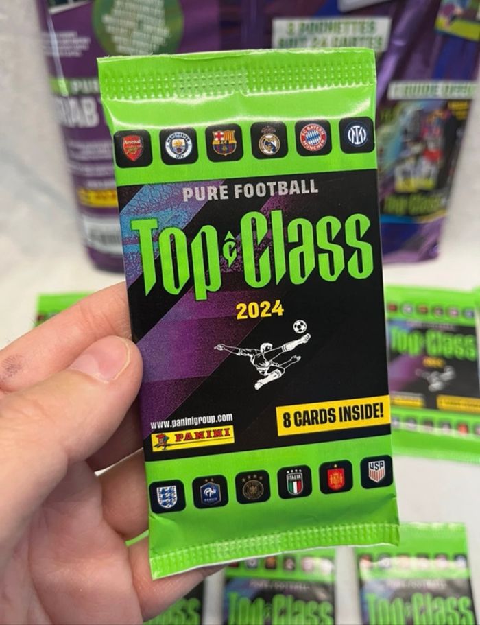 Kit Topps cartes à collectionner Foot Top Class 2024 neuf - photo numéro 9