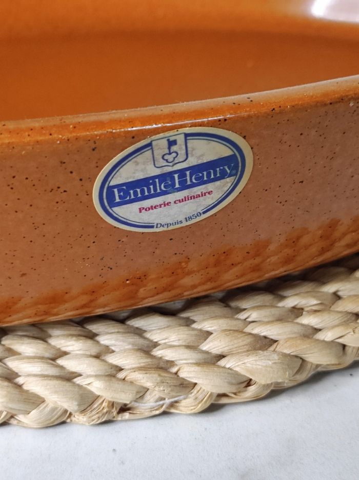 Grand plat ovale Emile henry - photo numéro 4