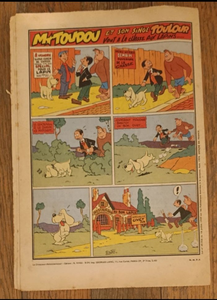 Ancien journal Francs jeux Filles N°200 1954 vintage - photo numéro 7