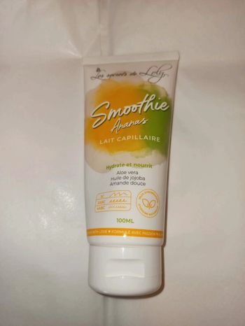 Smoothie Ananas - Lait capillaire hydratant et nourrissant - Les secrets de Loly