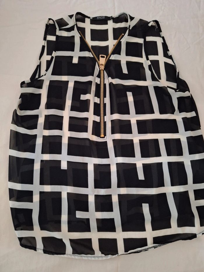 Blouse transparente
