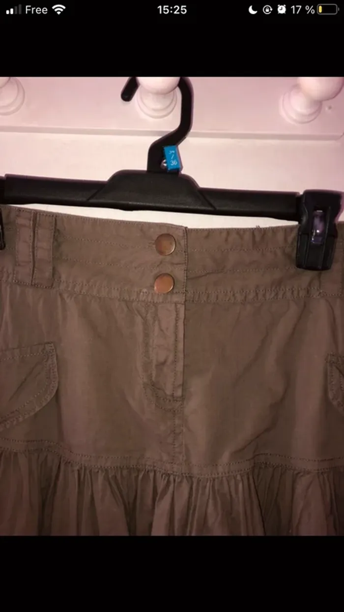 jupe kaki femme taille 38 M - photo numéro 7