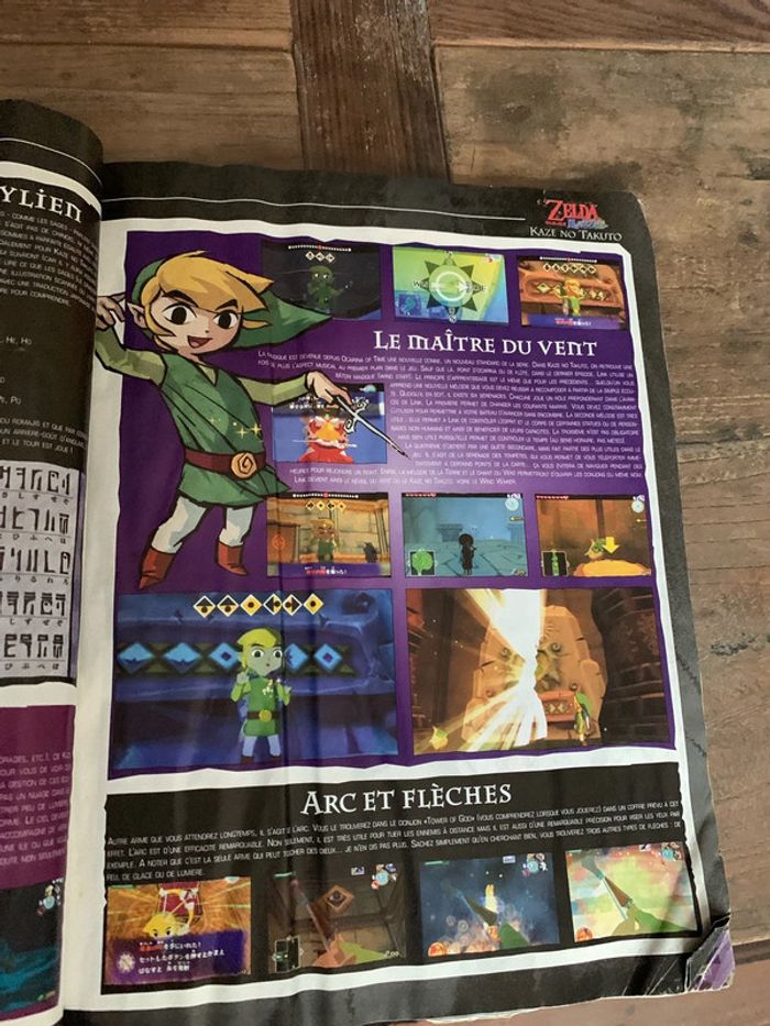 Ancien magazine retrogaming - 2003 - gameplay rpg - the légend of Zelda - photo numéro 4