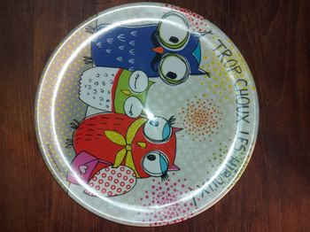 Assiette trop choux les hiboux