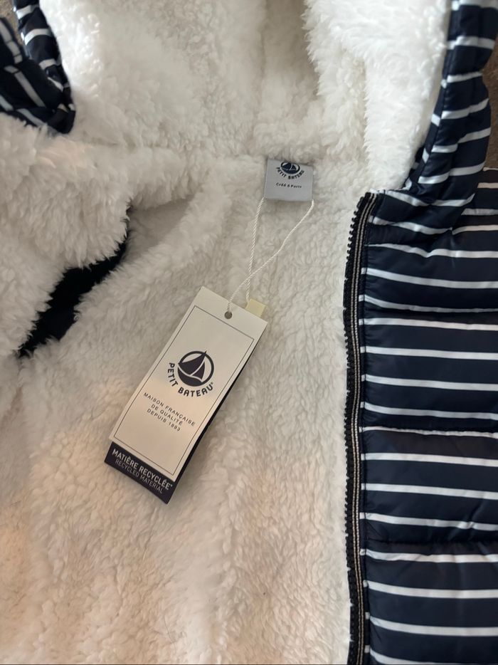 Doudoune petit bateau neuve - photo numéro 2