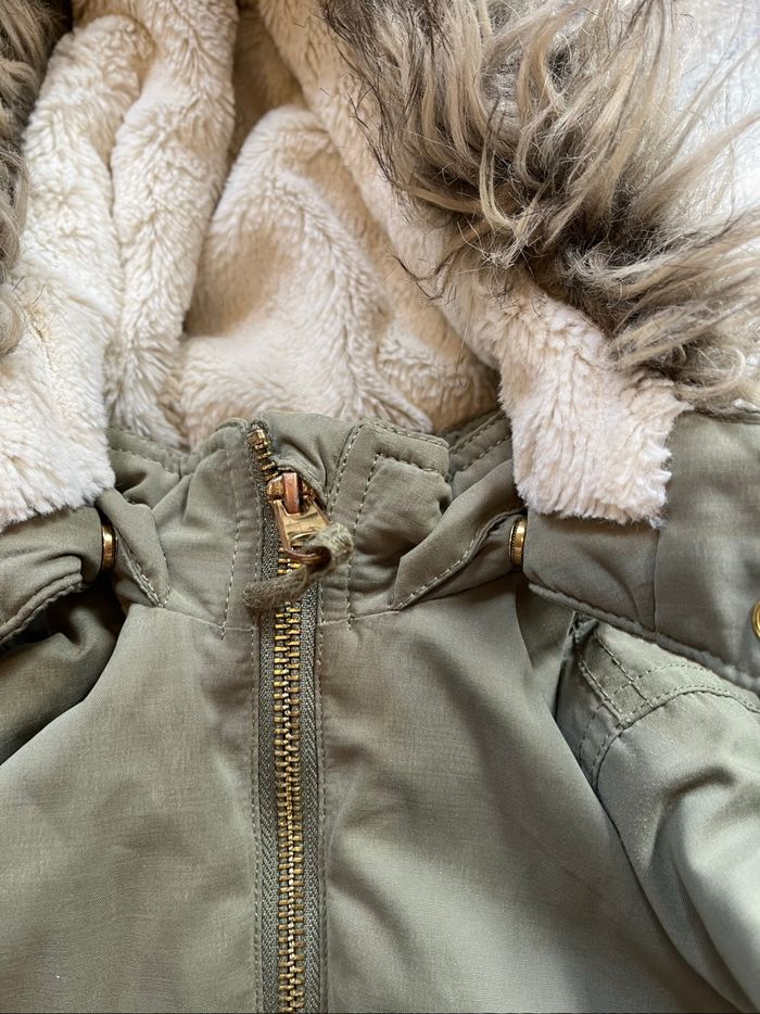Manteau kaki 3 ans - photo numéro 2