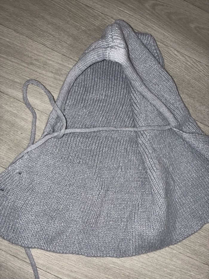 Cagoule capuche grise - photo numéro 6