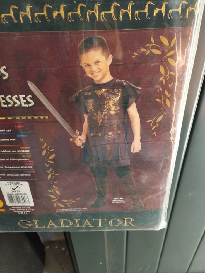 Déguisement gladiateur 5-7 ans - photo numéro 3