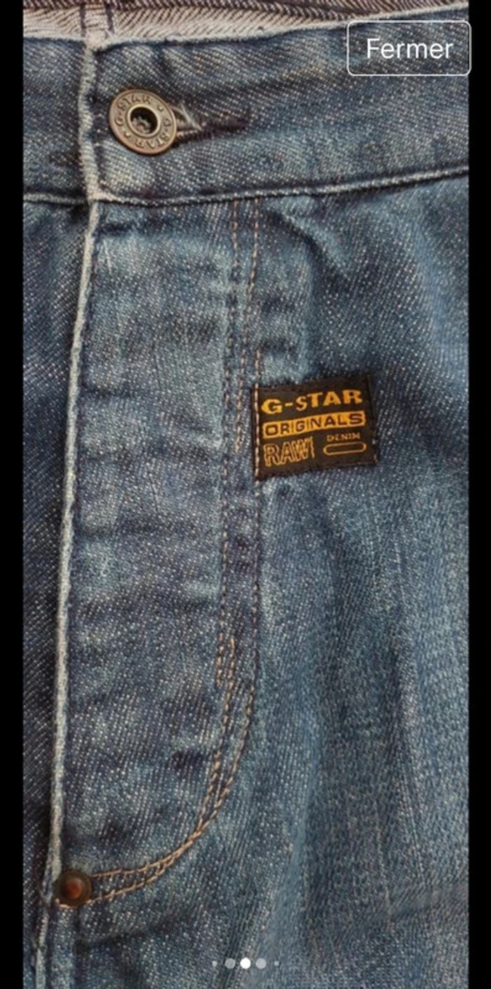 Jean vintage G-Star raw denim
Concept Elwood W36 L36 - photo numéro 2