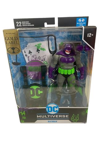 Figurine Dc Comics Multiverse Batman Jokerized 18 cm Gold Label McFarlane Toys neuf