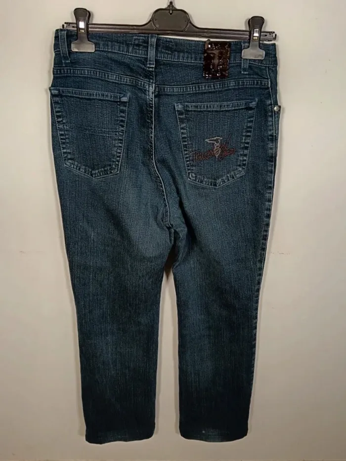 C12 jeans marine Trussardi 40 - photo numéro 2