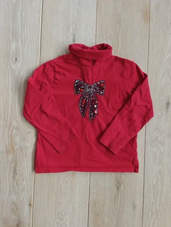 Très joli col roulé rouge Sergent Major