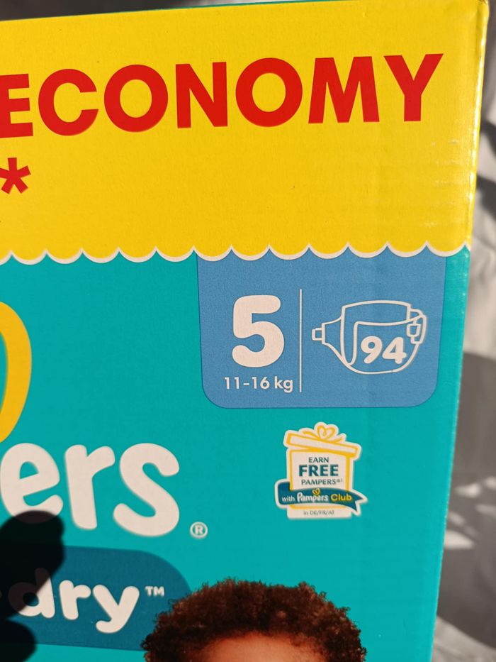 Pampers Baby Dry T5 x94 11-16kgs Prix Ferme - photo numéro 2