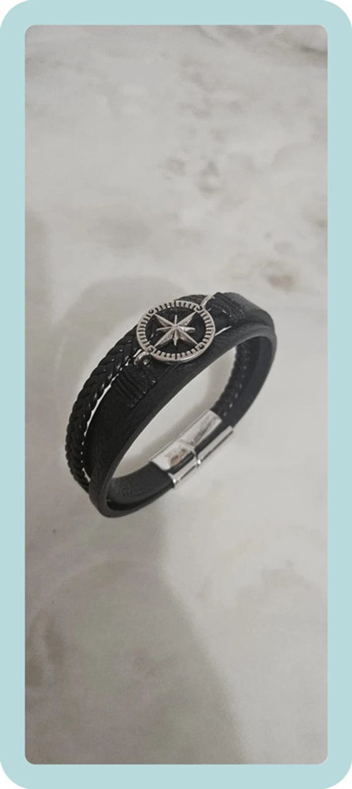 Bracelet en cuir pour hommes