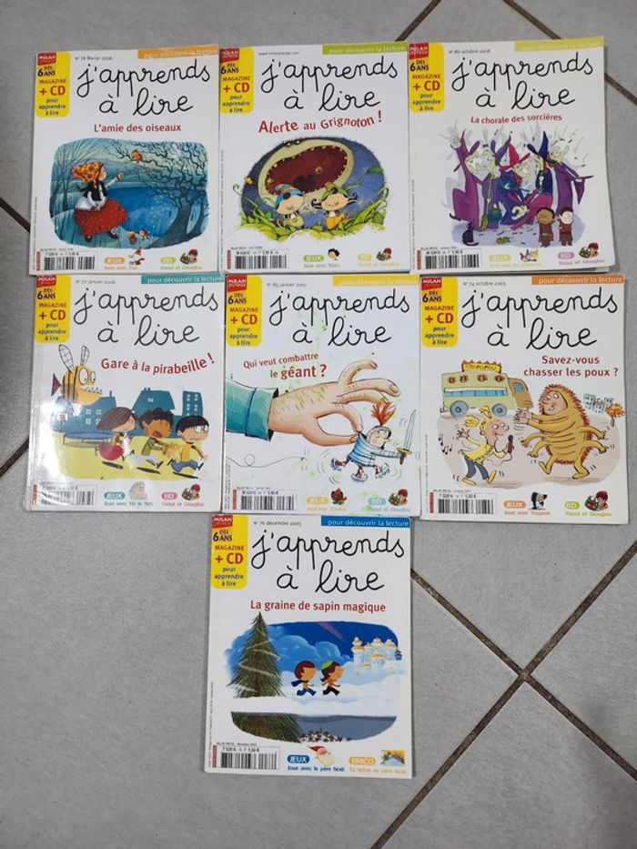 Livres J'apprends à lire