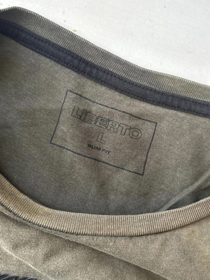 T shirt imprimer taille 40 marque liberto - photo numéro 4