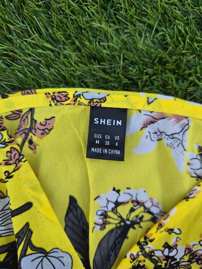 Robe longue femme été jaune taille 38 neuve - photo numéro 3