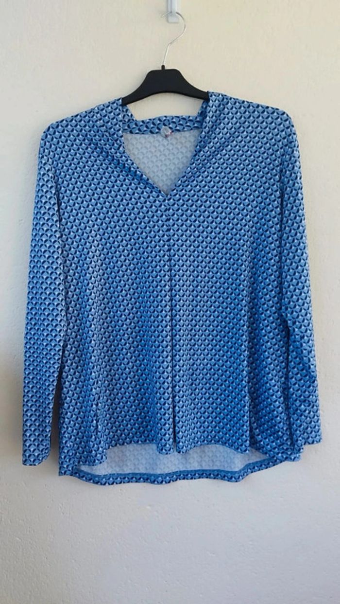 Tunique bleue - Blancheporte - taille 50